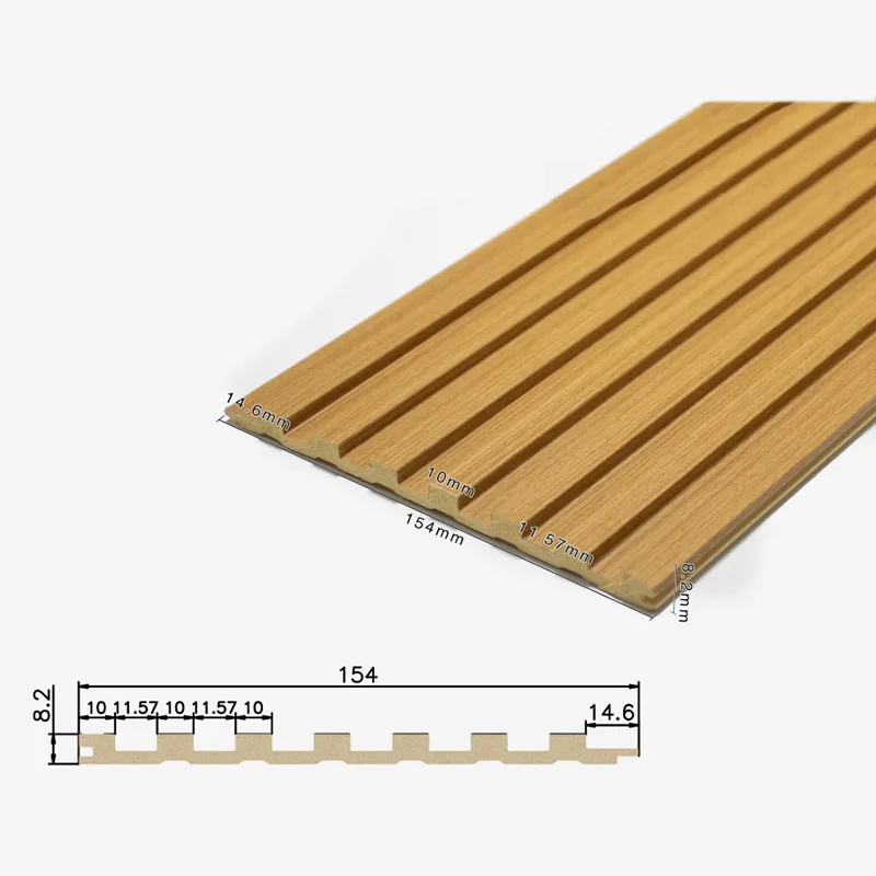 151 Pevný 7-mriežkový ryhovaný panel